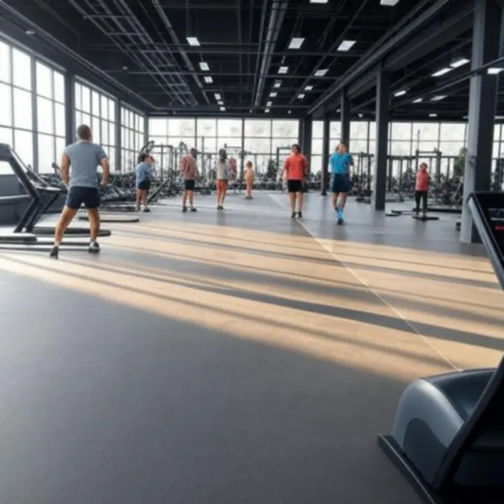 Sportfaciliteiten en leden van Sportclub Franeker in actie